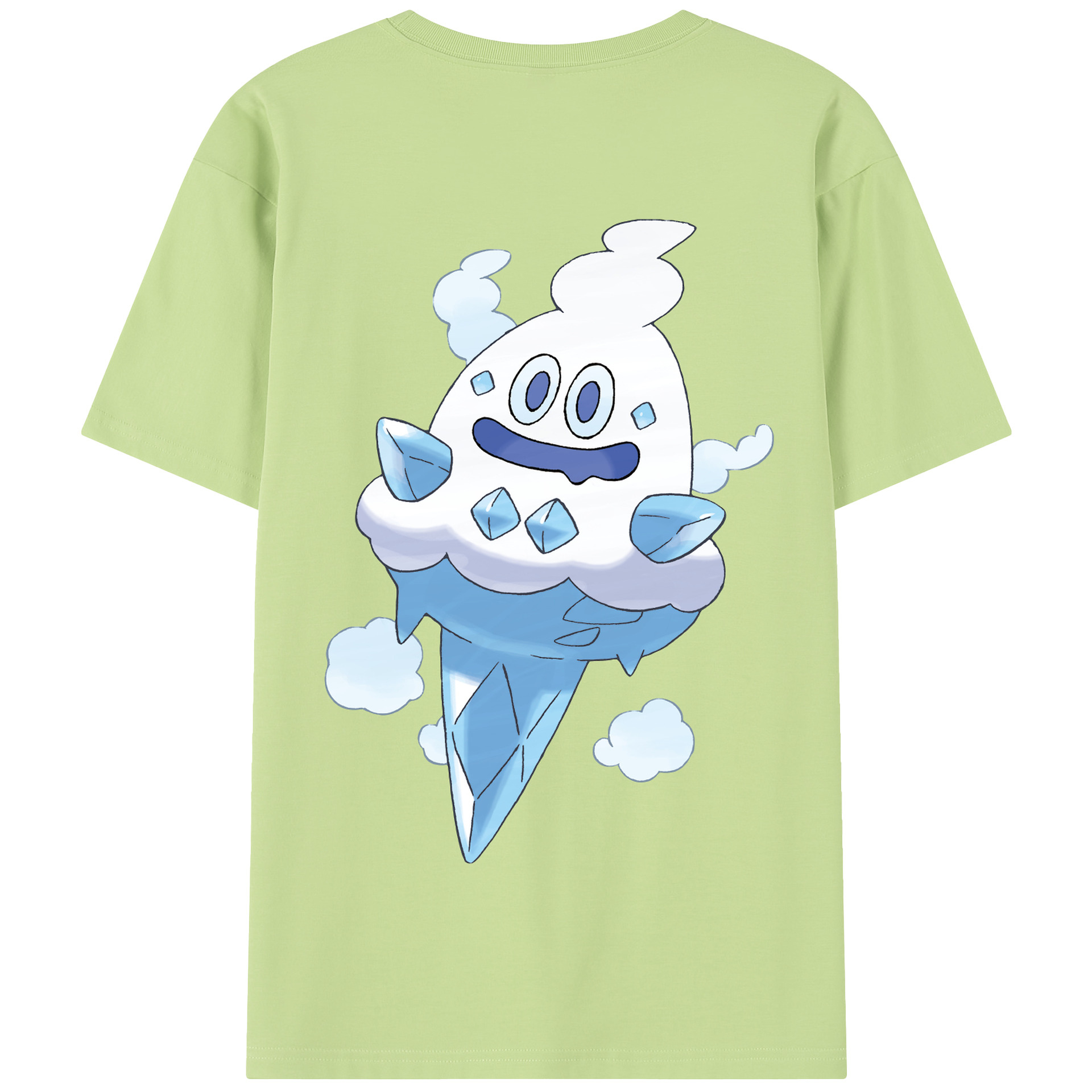 （画像用） ポケットモンスター Pokémon 綿100％半袖Tシャツ（背面プリント）